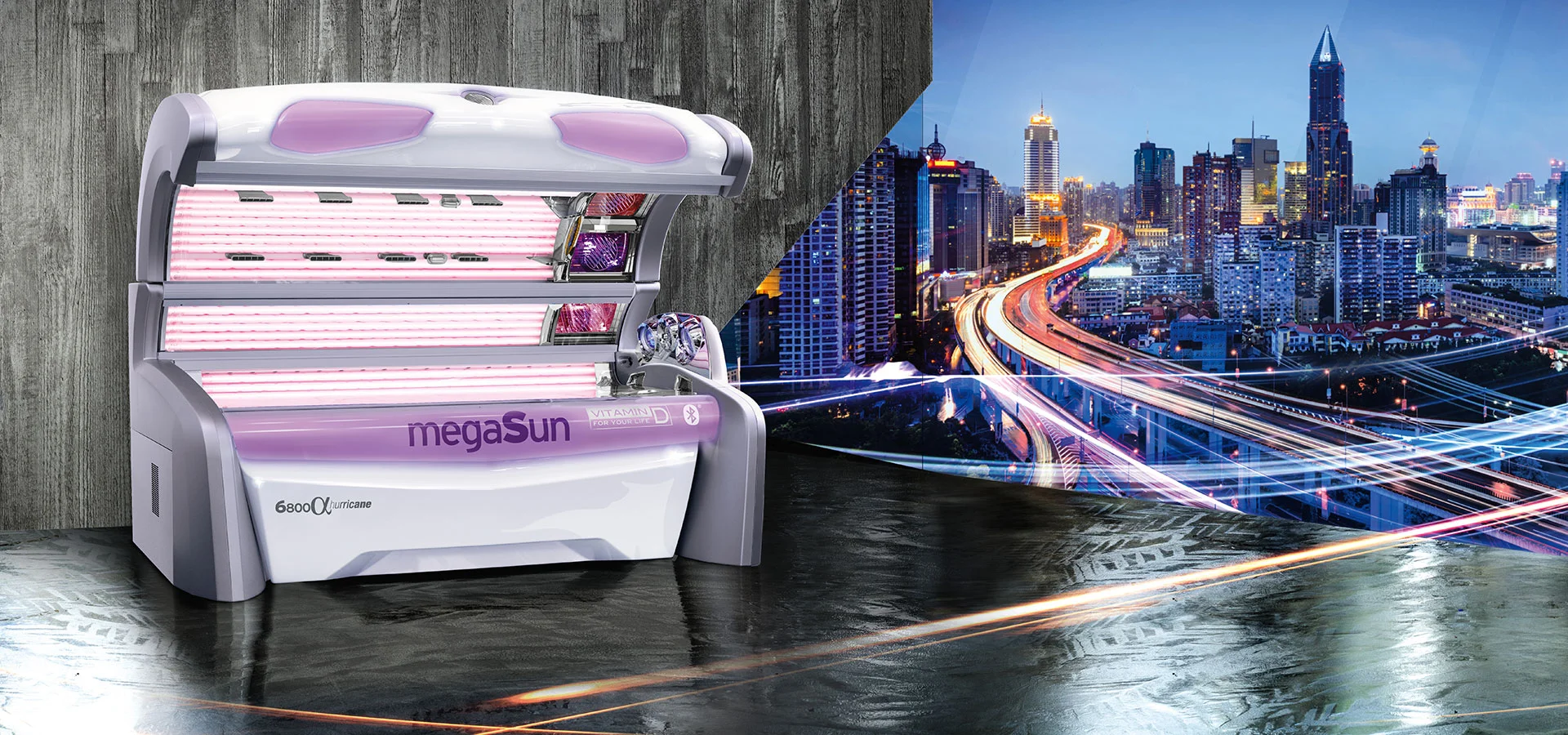 6000 Megasun - Оборудование для Солярия - Mesa Group